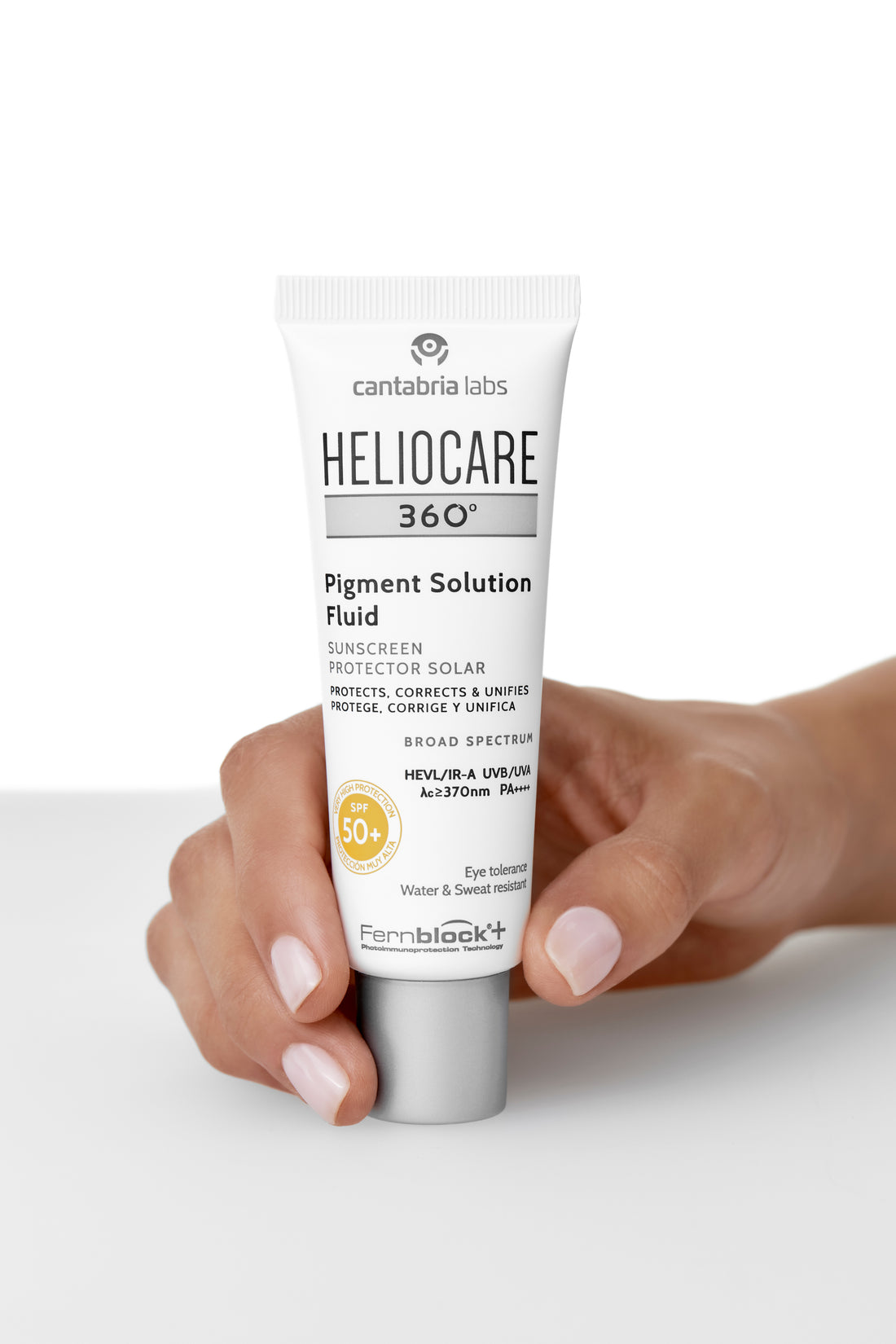 Heliocare Pigment Solution Fluid SPF 50 pigment gevoelige huid