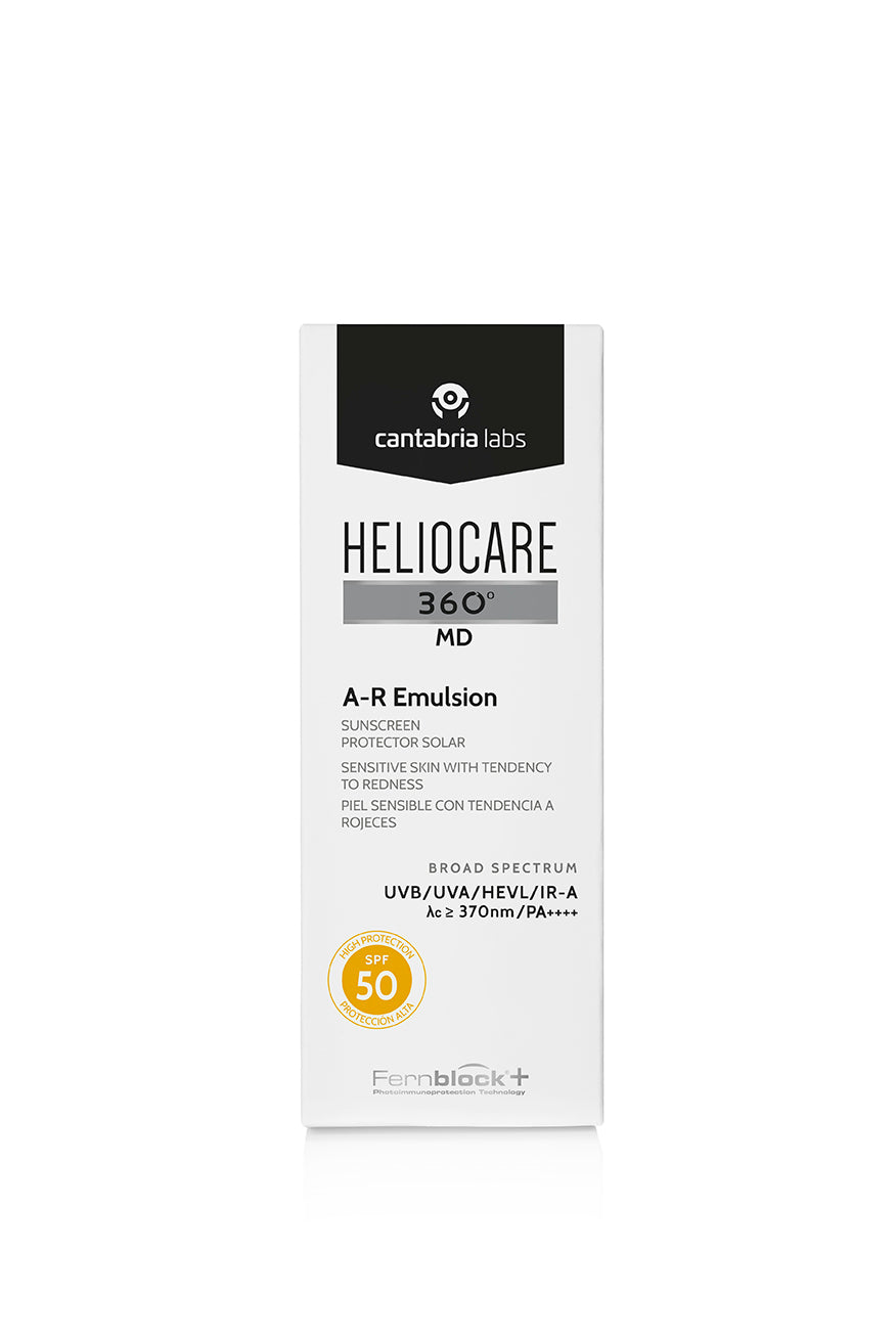 Heliocare A-R Emulsion SPF50 rode en gevoelige huid